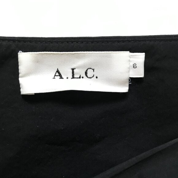 A.L.C. Black Cut-Out Maxi Dress - Picture 7 of 13